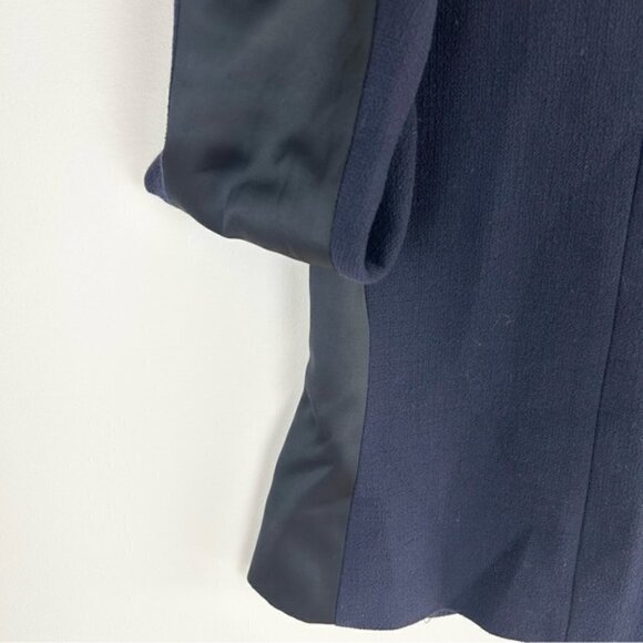3.1 Phillip Lim Navy Wool Blend Jacket - Picture 5 of 6